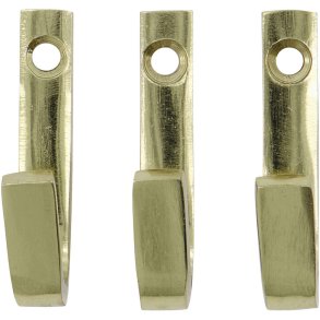 House Doctor Bath Kleiderhaken 3er Set, Golden