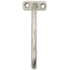 House Doctor Welo Haken 10 cm, gebürstetes Silber