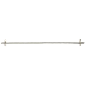 House Doctor Welo Håndklædeholder 61,5 cm, Børstet Sølvfinish