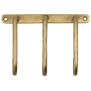 House Doctor Welo Wandgarderobe 15 cm, Gebrstetes Messing