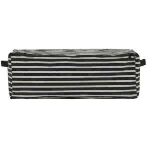 House Doctor Canva Aufbewahrung 54x35 cm, Schwarz/Gebrochenes Wei