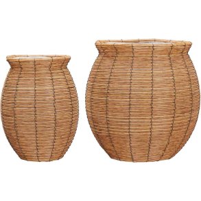 House Doctor Boum Blumentopf 2er Set, Polyethylen