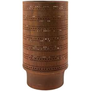 House Doctor Kutu Kerzenhalter H27 cm, Gebranntes Rot