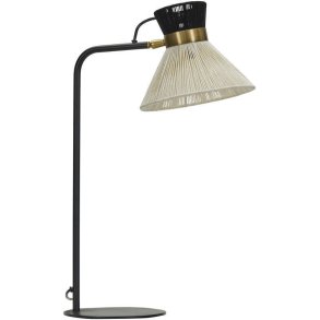 House Doctor Cord Bordlampe H56 cm, Sort