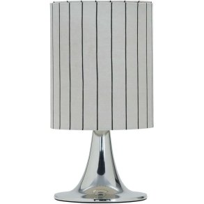 House Doctor Tulip Bordlampe H38 cm, Sølvfinish