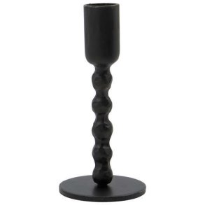 House Doctor Mala Kerzenhalter H13,5 cm, Schwarz