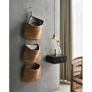 House Doctor Ramla Kurve-trio H109 cm, Jute