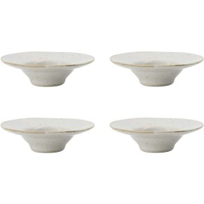 House Doctor Pion Eierbecher 4er Set, Grau/Wei