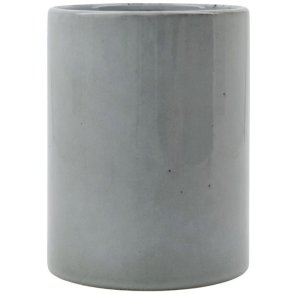 House Doctor Rustic Gef H15 cm, Grau/Blau