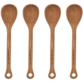 House Doctor Eya Servierlffel 4er Set 15 cm, Akazie