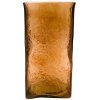 House Doctor Square Vase H30 cm, Amber