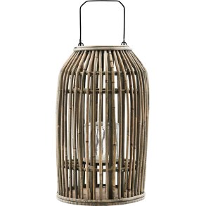 House Doctor Ova Laterne H42 cm, Rattan