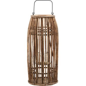 House Doctor Ova Laterne H65 cm, Rattan