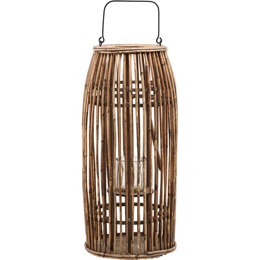 House Doctor Ova Lanterne H65 cm, Rattan