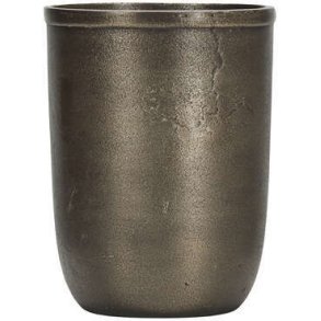 House Doctor Champtub Weinkhler 17 cm, Antikmessing-finish