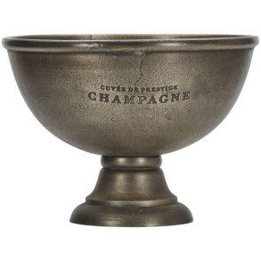 House Doctor Champtub Weinkhler 39 cm, Antikmessing-finish