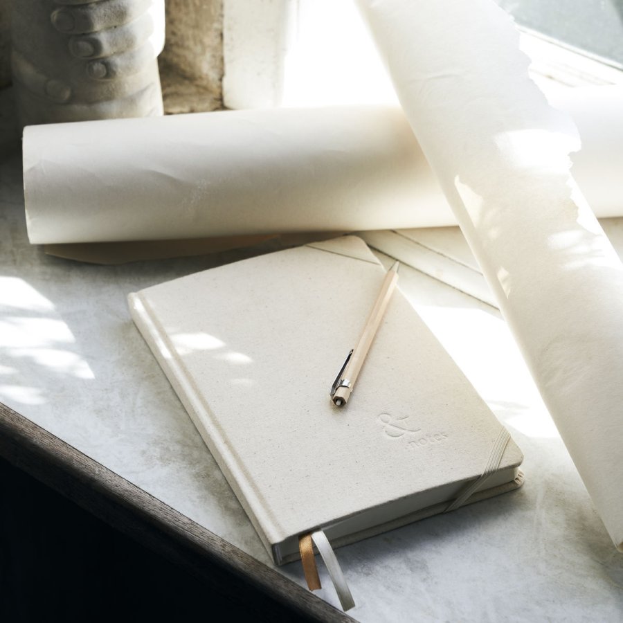 House Doctor Journal Notizbuch A5, Beige