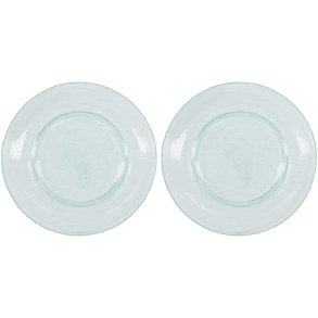 House Doctor Rain Teller 2er Set 27 cm, Aqua