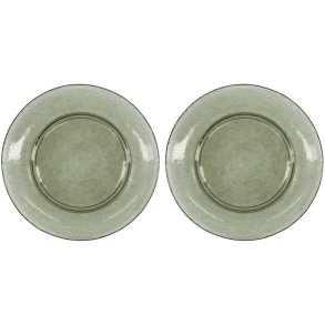 House Doctor Rain Teller 2er Set 27 cm, Grn