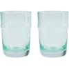 House Doctor Rain Glas 2er Set, Aqua