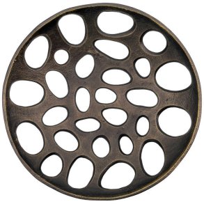 House Doctor Prato Kunstwerk 35 cm, Antik-Metallic