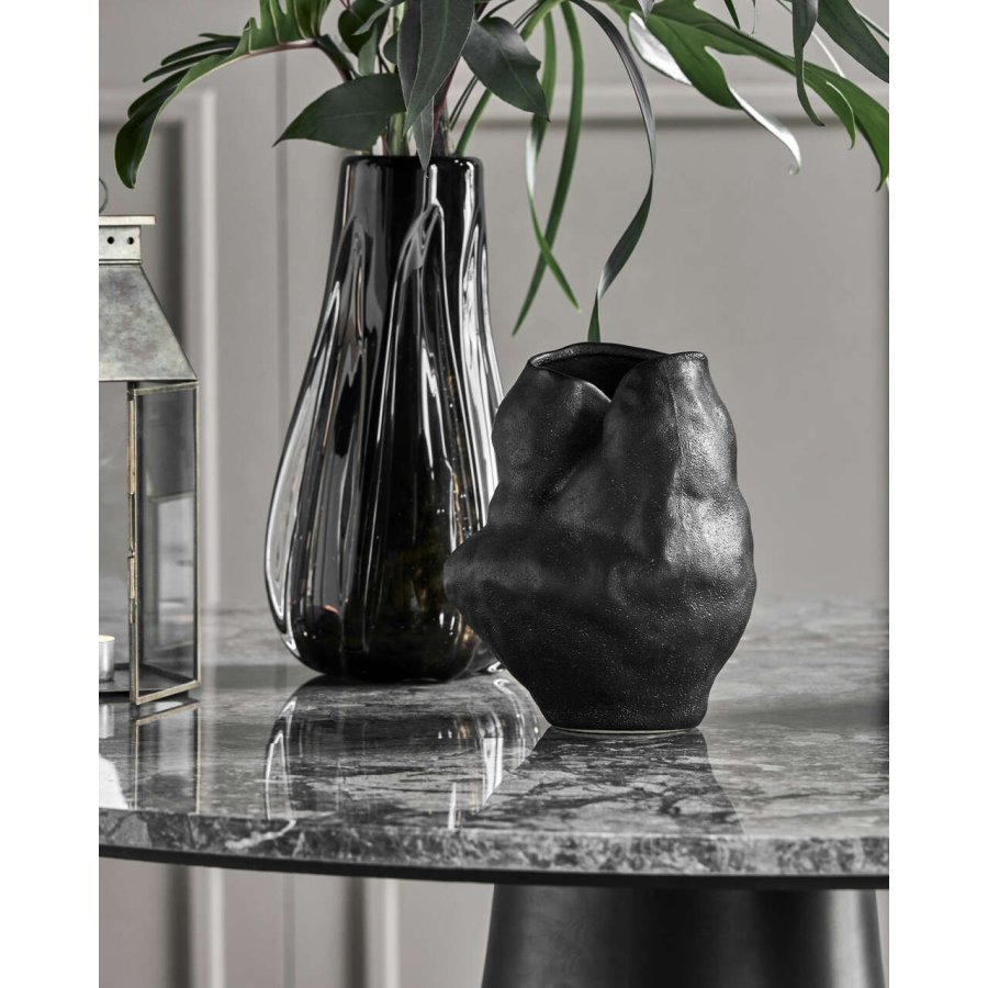 House Doctor Fomu Vase H20 cm, Schwarz