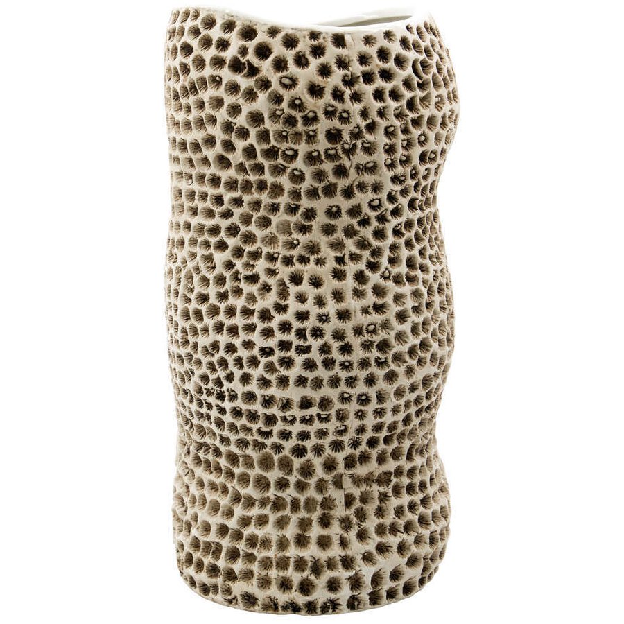 House Doctor Pan Vase H29 cm, Beige