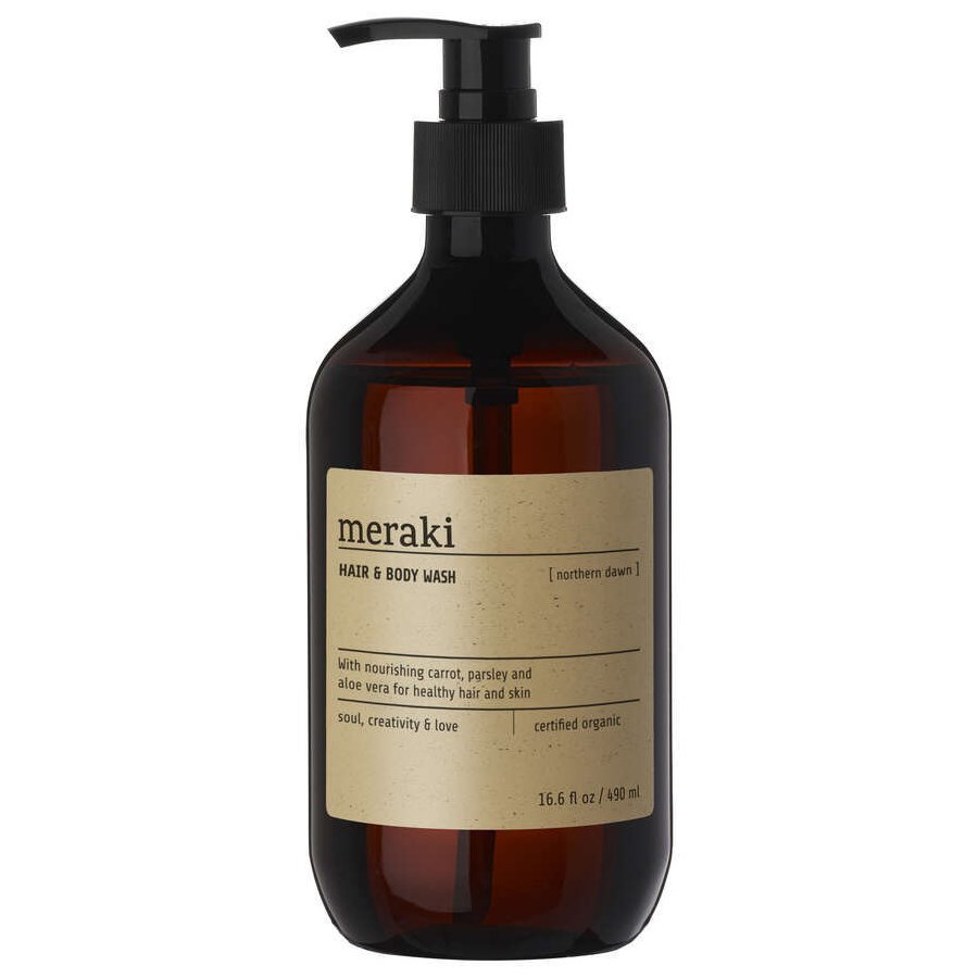 Meraki Hair & Body Wash 490 ml, Northern Dawn