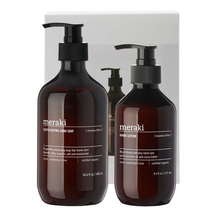 Meraki Gaveske m. Handseife und Handlotion, Wiesenglck