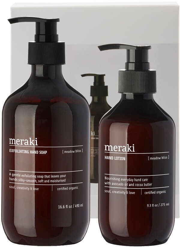 Meraki Gaveske m. Handseife und Handlotion, Wiesenglck