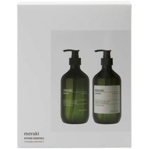 Meraki Gave�ske m. H�nds�be & Opvaskemiddel 490 ml, Anti-Odour/Forest Garden