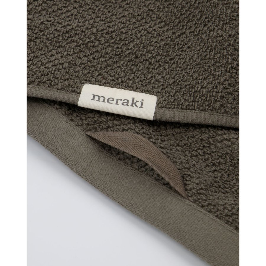 Meraki Solid Handtuch 50x100 cm, Army