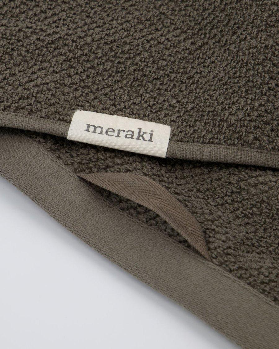 Meraki Solid Handtuch 50x100 cm, Army