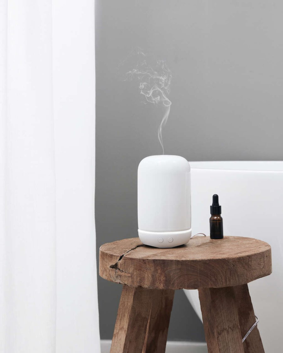 Meraki Vitalba Diffuser 15,5 cm, Hvid