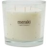 Meraki Advent Duftkerzen 12,5/H12 cm, Apfel und Zimt