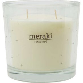 Meraki Advent Duftkerzen 12,5/H12 cm, Anjou-Birne