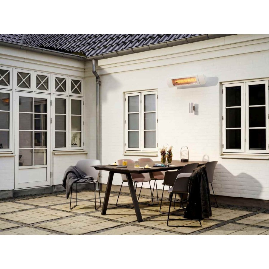 27 degrees ECO+ NXT 2000 High Performance No-glare Infrarot-Heizstrahler, Pure-White