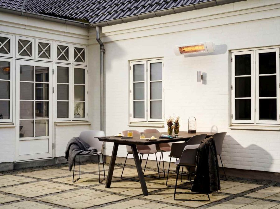 27 degrees ECO+ NXT 2000 High Performance No-glare Infrarot-Heizstrahler, Pure-White