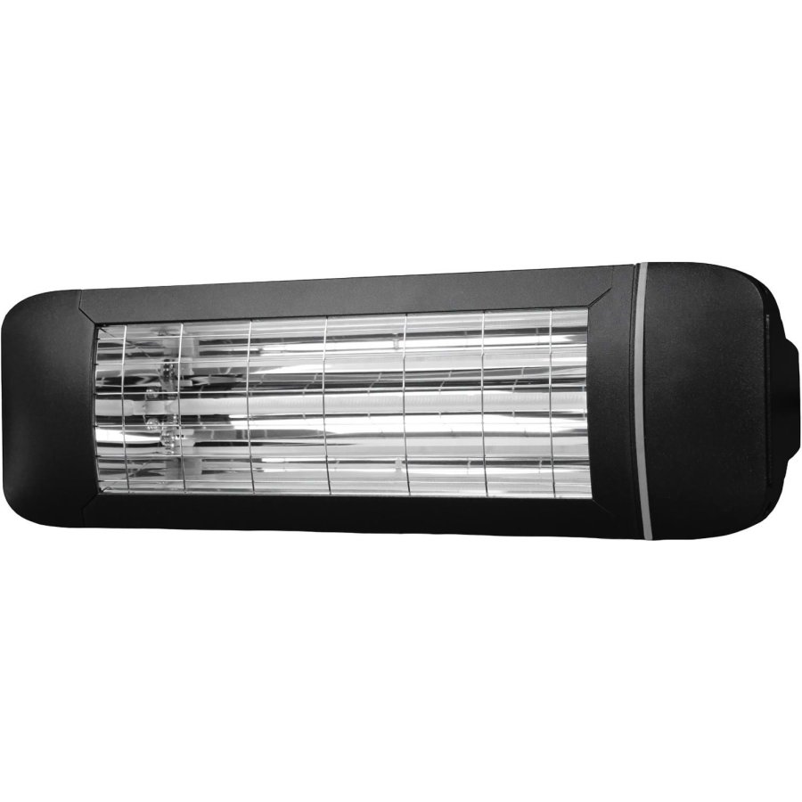 27 degrees AIR+ NXT 2000 High Performance ZeroLux Infrarot-Heizstrahler met Schalter, Jet-Black