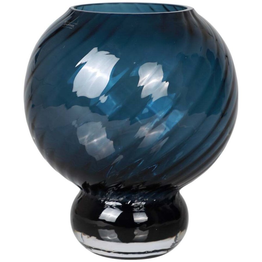 Specktrum Meadow Swirl Vase H20 cm, Blau