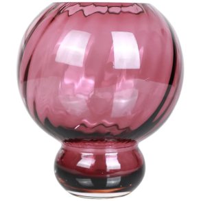 Specktrum Meadow Swirl Vase H20 cm, Plum