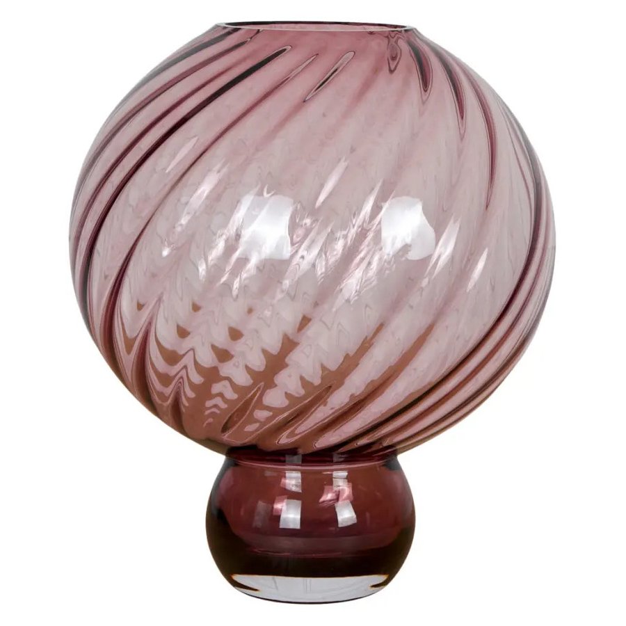 Specktrum Meadow Swirl Vase H35,5 cm, Plum