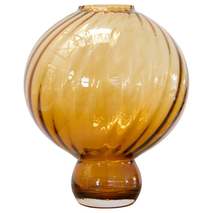 Specktrum Meadow Swirl Vase H35,5 cm, Amber