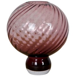 Specktrum Meadow Swirl Vase H27 cm, Plum