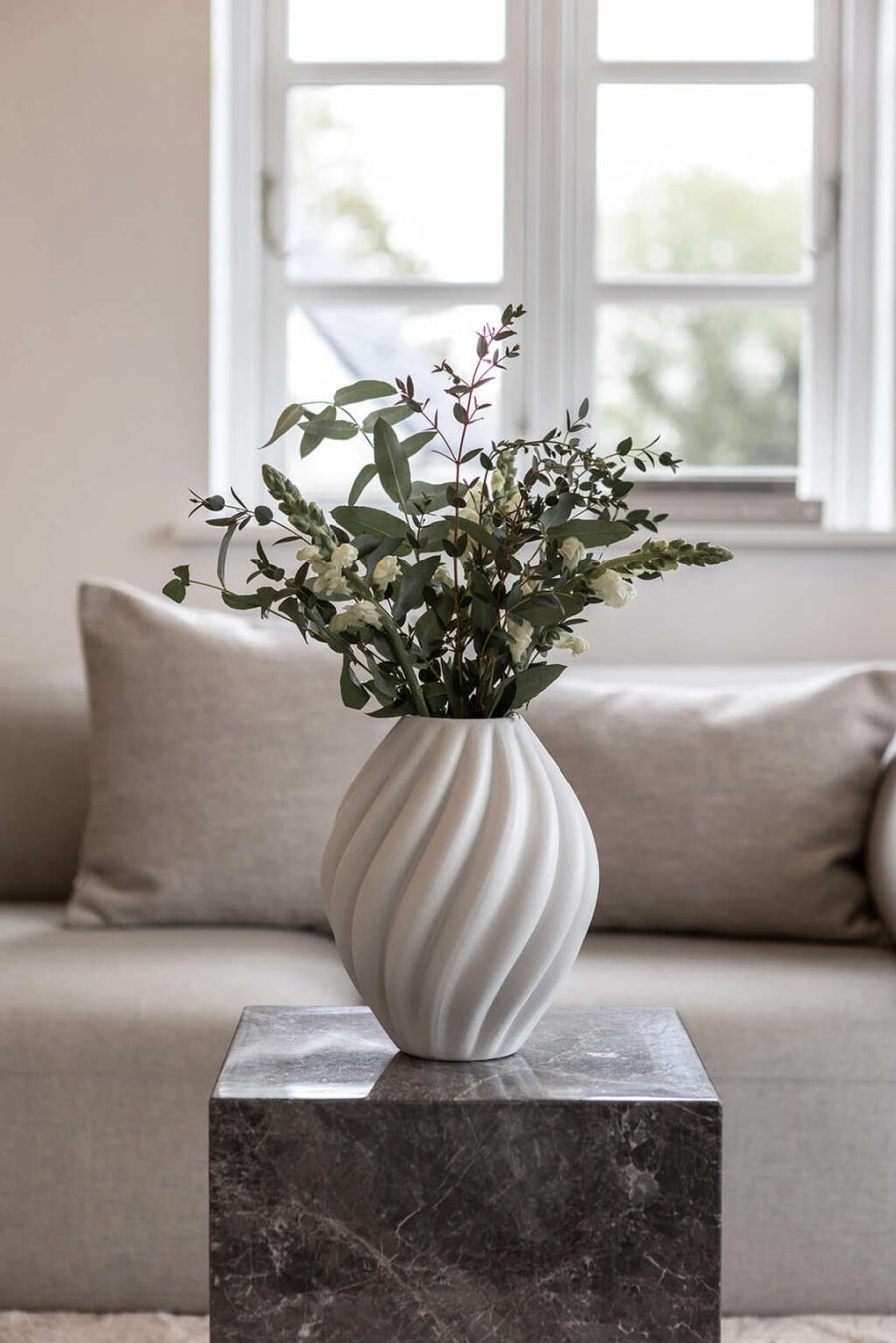 Specktrum Flora Vase H25 cm, Off White