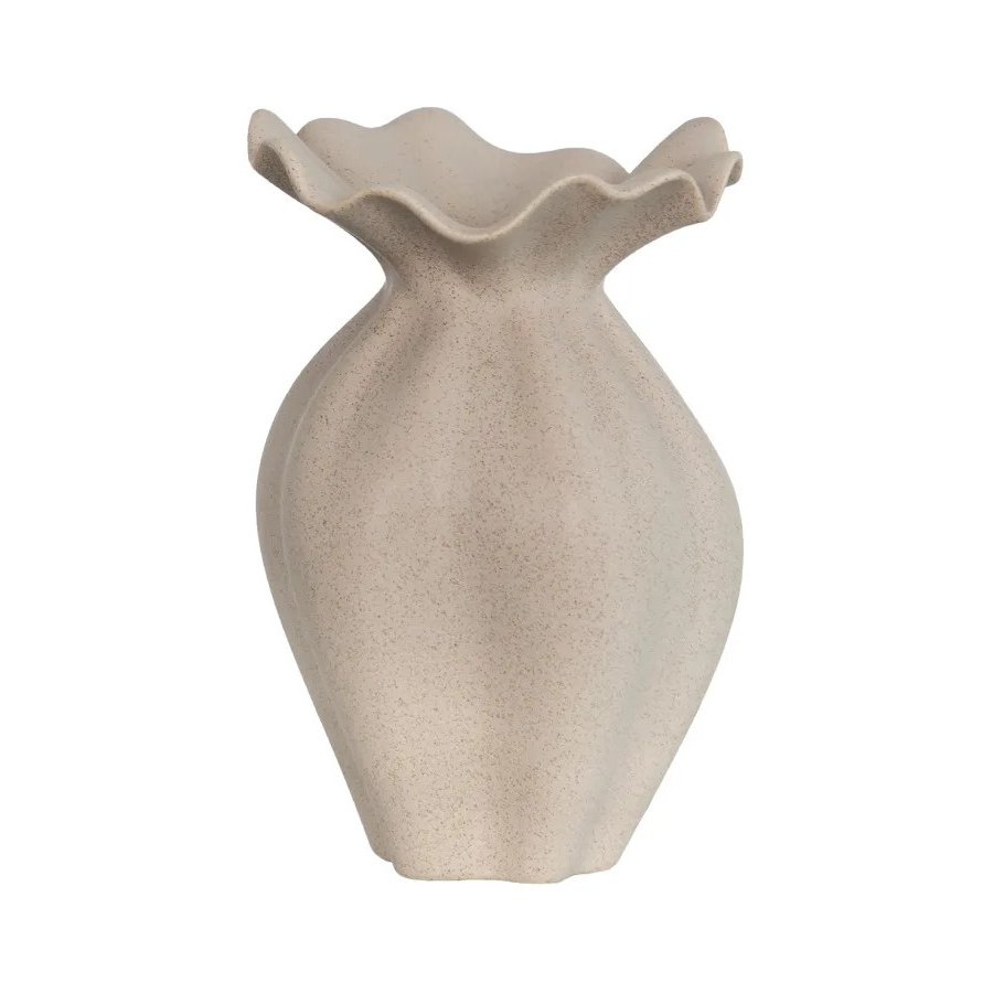 Specktrum Nellie Vase H16,5 cm, Sand