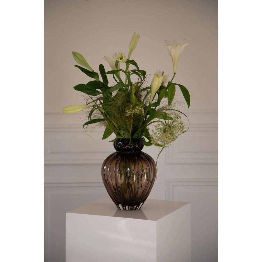 Specktrum Audrey Vase H25 cm, Smokey Brown