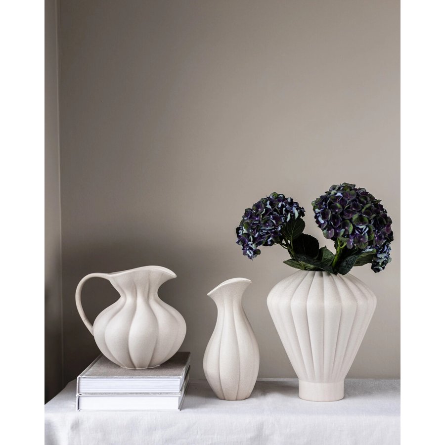 Specktrum Evelyn Vase H27,5 cm, Off Wei