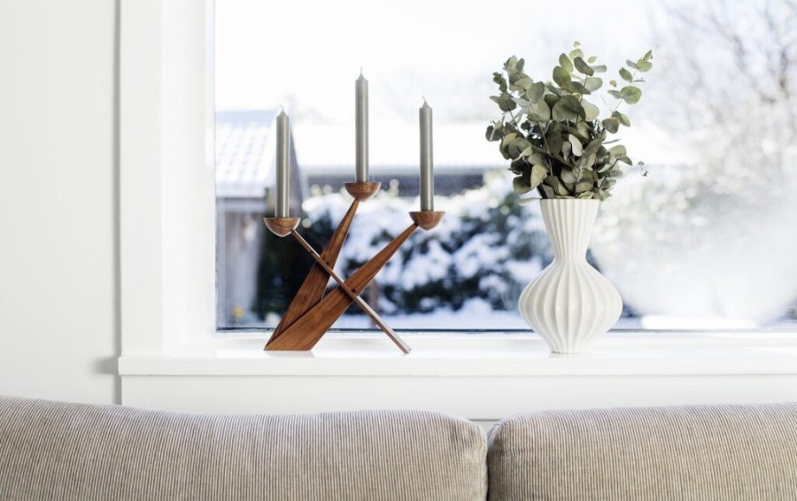 Spring Copenhagen Caravel Lysestage, Valnød