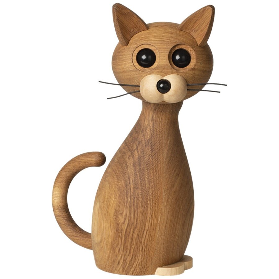 Spring Copenhagen Katze Big Lucky 37,5 cm, Eiche